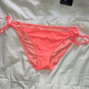 Coral bikini bottoms Victorias Secret